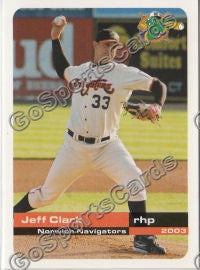 2003 Norwich Navigators Jeff Clark