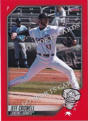 2022 Lansing Lugnuts Jeff Criswell