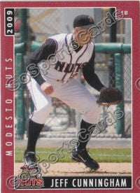 2009 Modesto Nuts Jeff Cunningham