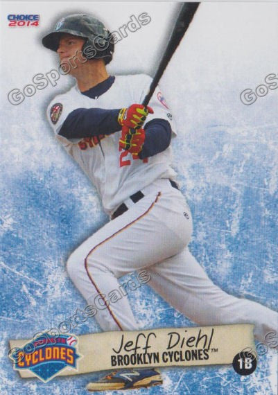 2014 Brooklyn Cyclones Jeff Diehl