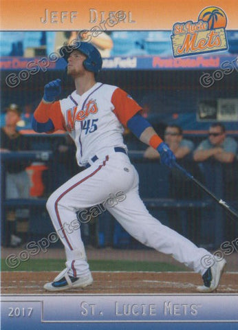2017 St Lucie Mets Jeff Diehl