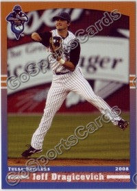2008 Tulsa Drillers Jeff Dragicevich