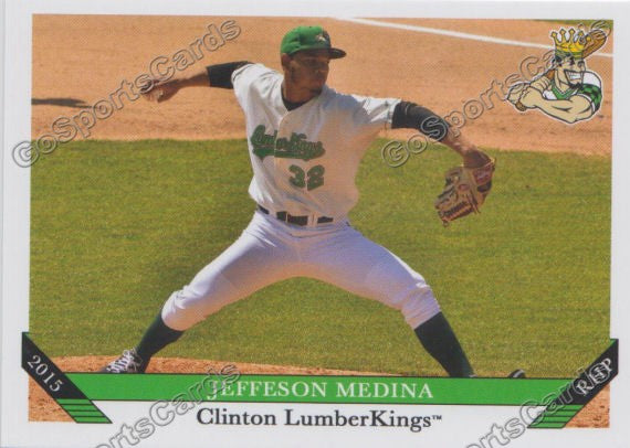 2015 Clinton Lumberkings Jeffeson Medina