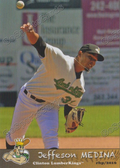 2016 Clinton LumberKings Jefferson Medina
