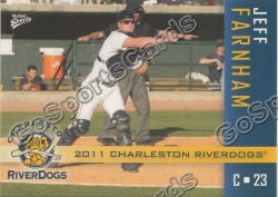 2011 Charleston RiverDogs Jeff Farnham