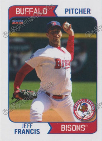 2015 Buffalo Bisons Jeff Francis