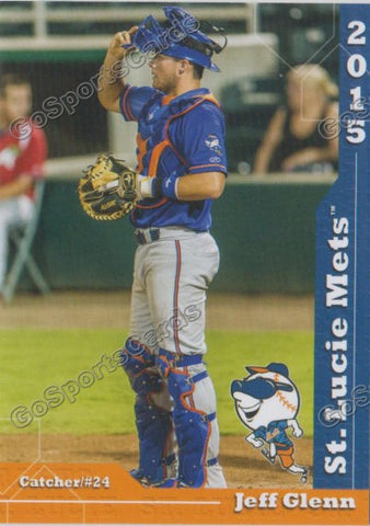 2015 St Lucie Mets Jeff Glenn