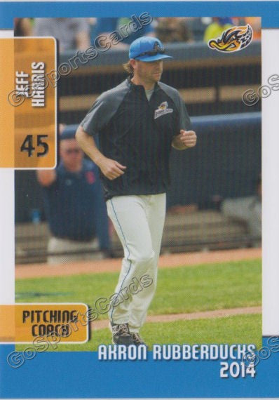 2014 Akron RubberDucks Jeff Harris
