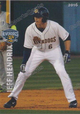 2016 Charleston RiverDogs Jeff Hendrix