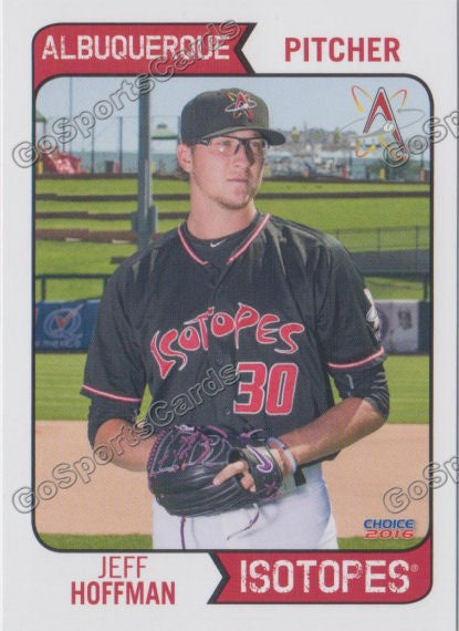 2016 Albuquerque Isotopes Jeff Hoffman