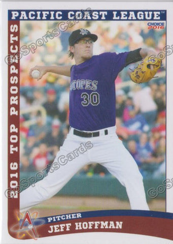 2016 Pacific Coast League Top Prospect PCL Jeff Hoffman