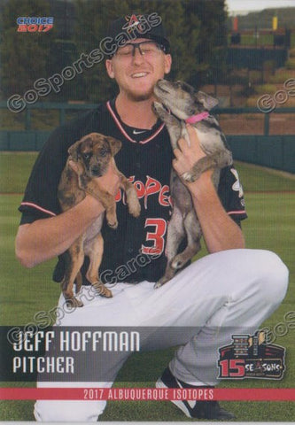 2017 Albuquerque Isotopes Jeff Hoffman