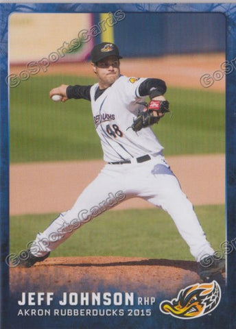 2015 Akron Rubberducks Jeff Johnson