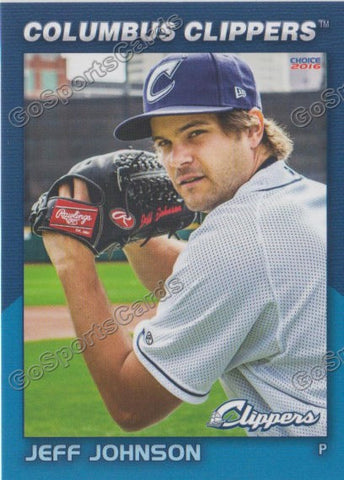 2016 Columbus Clippers Jeff Johnson