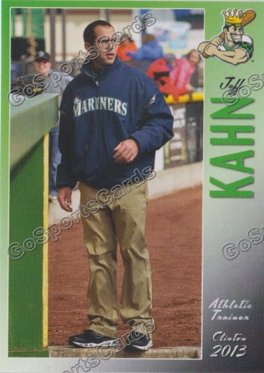 2013 Clinton Lumberkings Jeff Kahn
