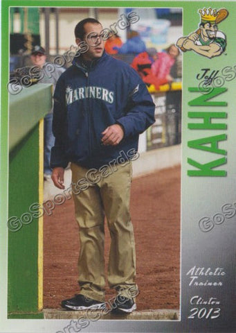 2013 Clinton Lumberkings Jeff Kahn