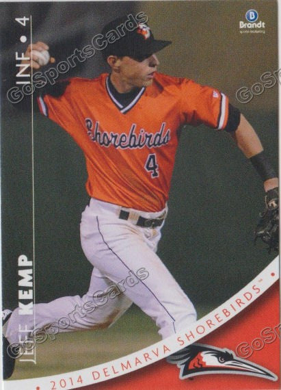 2014 Delmarva Shorebirds Jeff Kemp