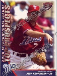 2005 International League Top Prospects #18 Jeff Keppinger