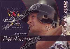 2007 International League All Star Choice Jeff Keppinger