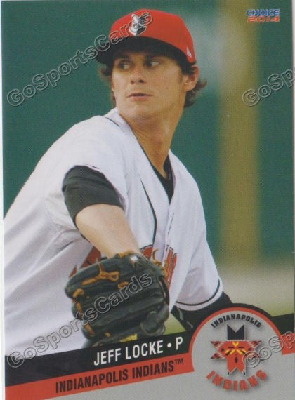 2014 Indianapolis Indians Jeff Locke