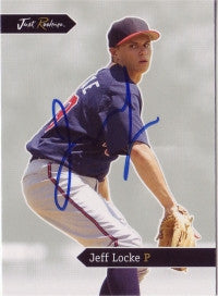 Jeff Locke 2006 Just Minors Just Rookies #JR-27 (Autograph)