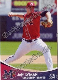 2009 Mississippi Braves Jeff Lyman