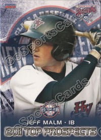2011 New York Penn League Top Prospects NYPL Jeff Malm