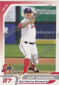 2012 Harrisburg Senators Jeff Mandel