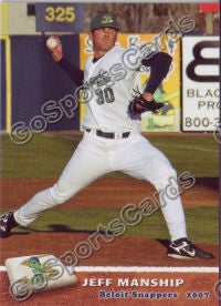 2007 Beloit Snappers Jeff Manship