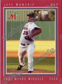 2008 Fort Myers Miracle Jeff Manship