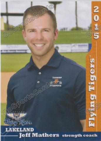 2015 Lakeland Flying Tigers Jeff Mathers