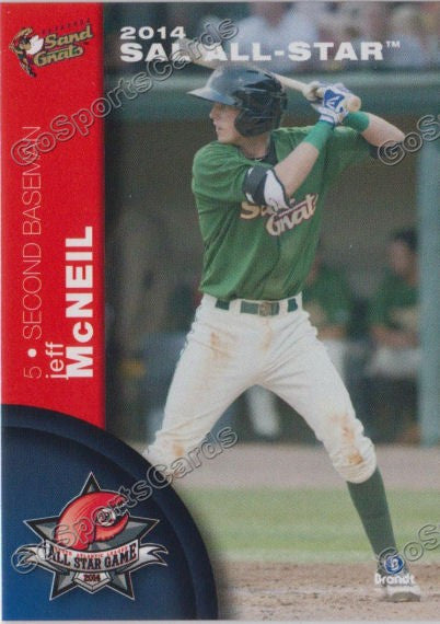 2014 South Atlantic League All Star SD Jeff McNeil