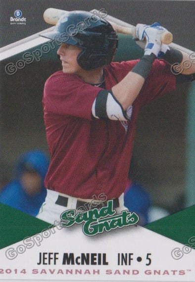 2014 Savannah Sand Gnats Jeff McNeil
