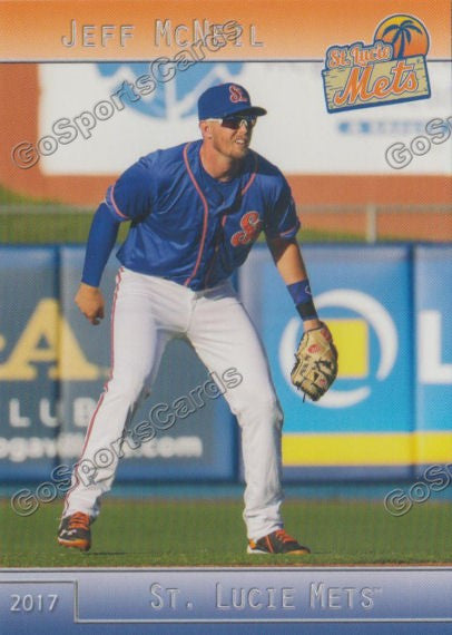 2017 St Lucie Mets Jeff McNeil