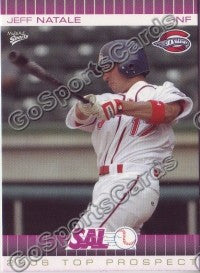 2006 South Atlantic League SAL Top Jeff Natale