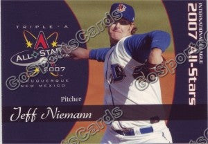 2007 International League All Star Choice Jeff Niemann