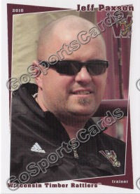 2010 Wisconsin Timber Rattlers Jeff Paxson