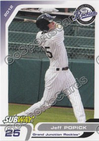 2012 Grand Junction Rockies Jeff Popick