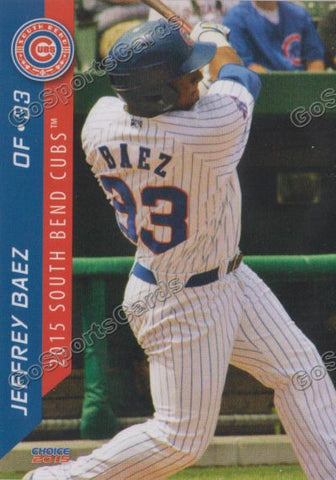 2015 South Bend Cubs Jeffrey Baez