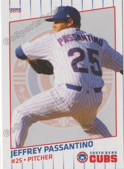 2019 South Bend Cubs Jeffrey Passantino