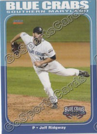 2010 Southern Maryland Blue Crabs Jeff Ridgway