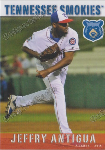 2015 Tennessee Smokies Jeffry Antigua