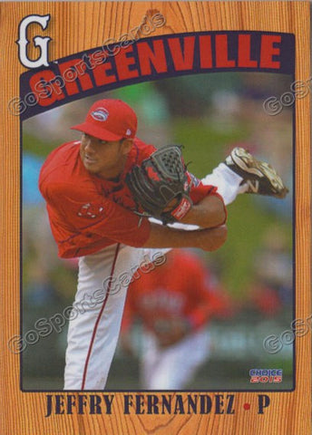2017 Greenville Drive 2015 ReIssue Jeffry Fernandez