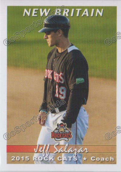 2015 New Britain Rock Cats Jeff Salazar