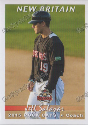 2015 New Britain Rock Cats Jeff Salazar