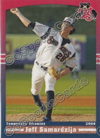 2008 Tennessee Smokies Jeff Samardzija
