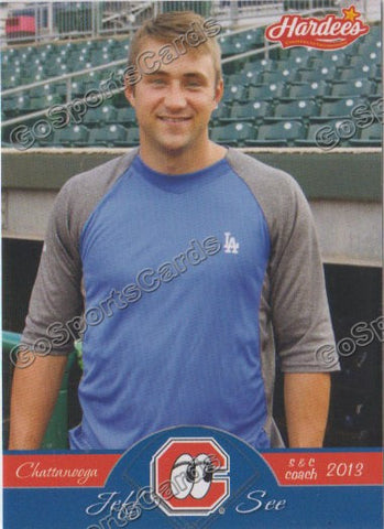 2013 Chattanooga Lookouts Jeff See