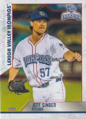 2021 Lehigh Valley Ironpigs Jeff Singer