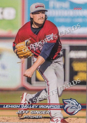 2022 Lehigh Valley IronPigs Jeff Singer