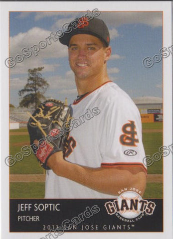 2013 San Jose Giants Jeff Soptic